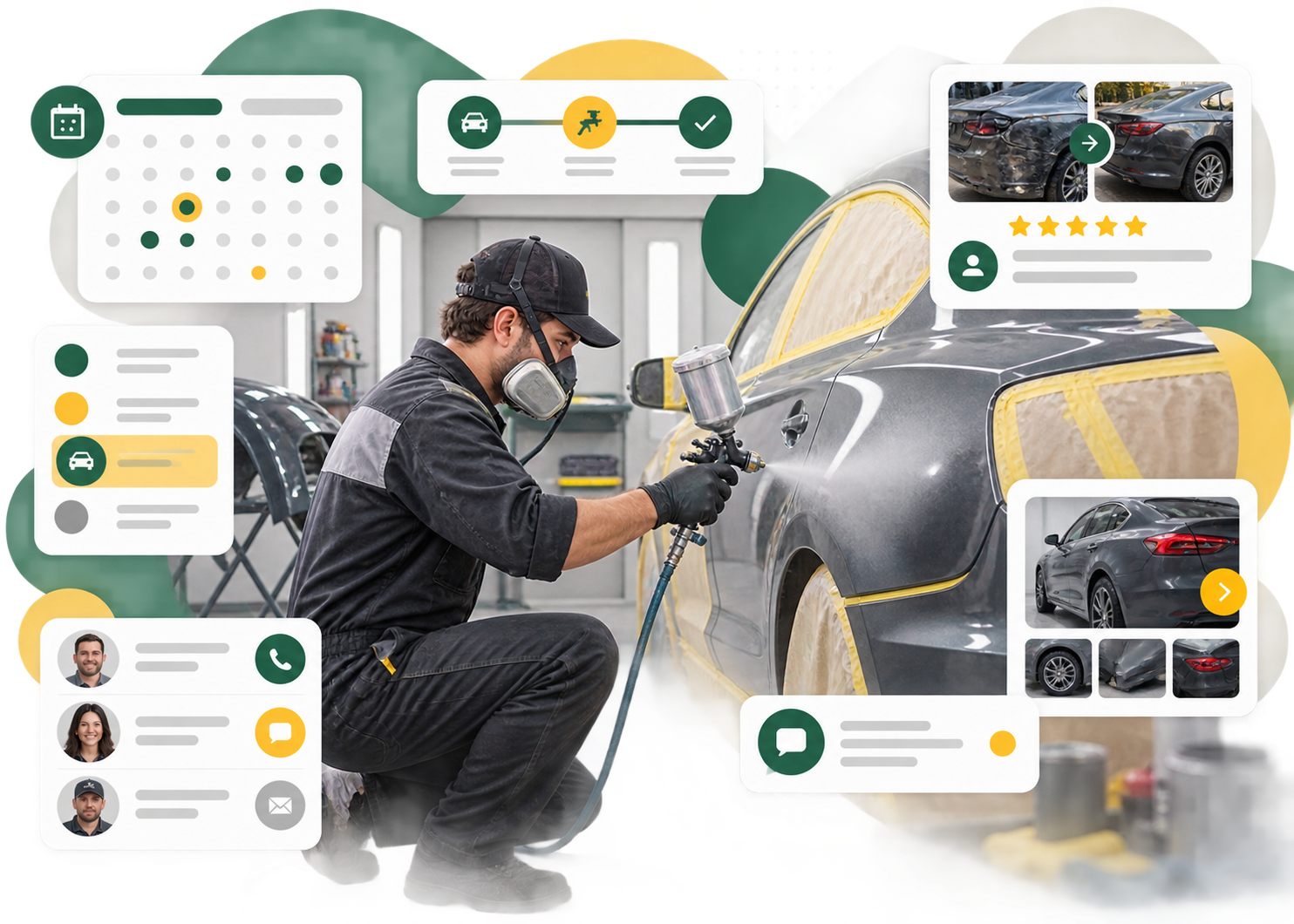 Auto Body and Painting platform foundation