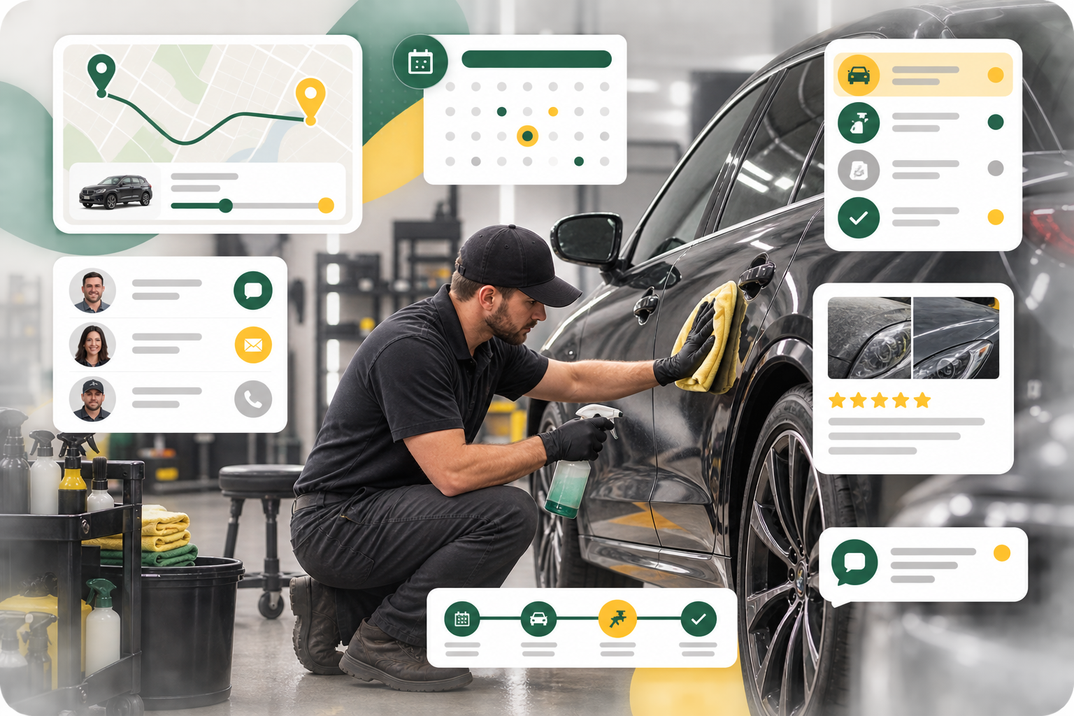 Automotive Detailing platform foundation