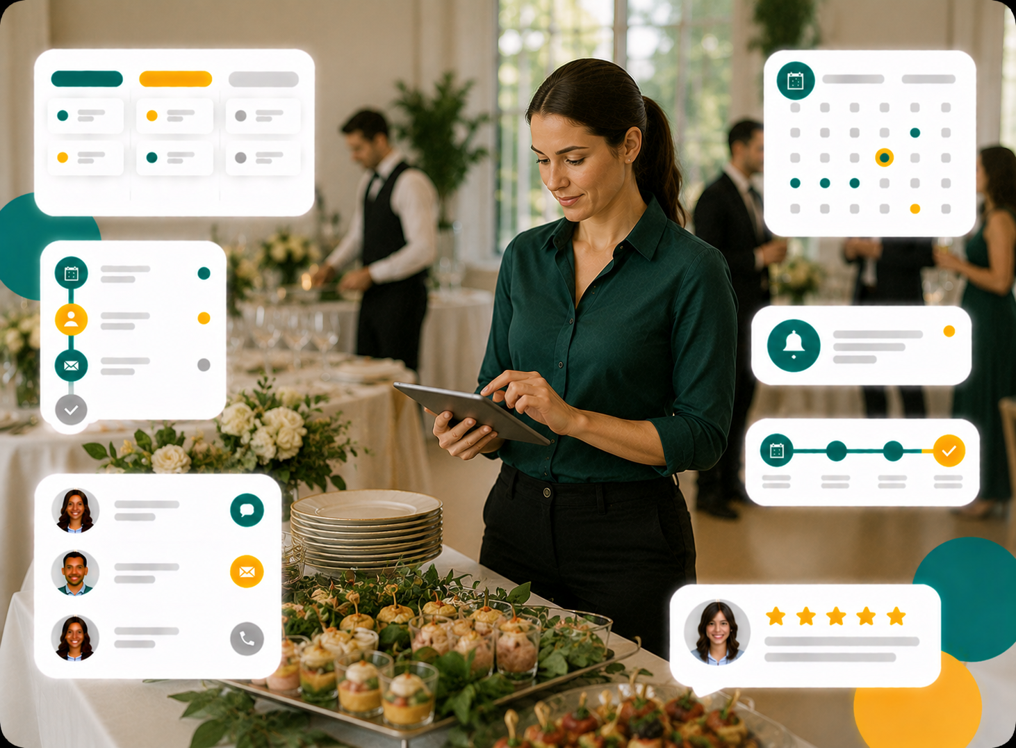 Caterer platform foundation