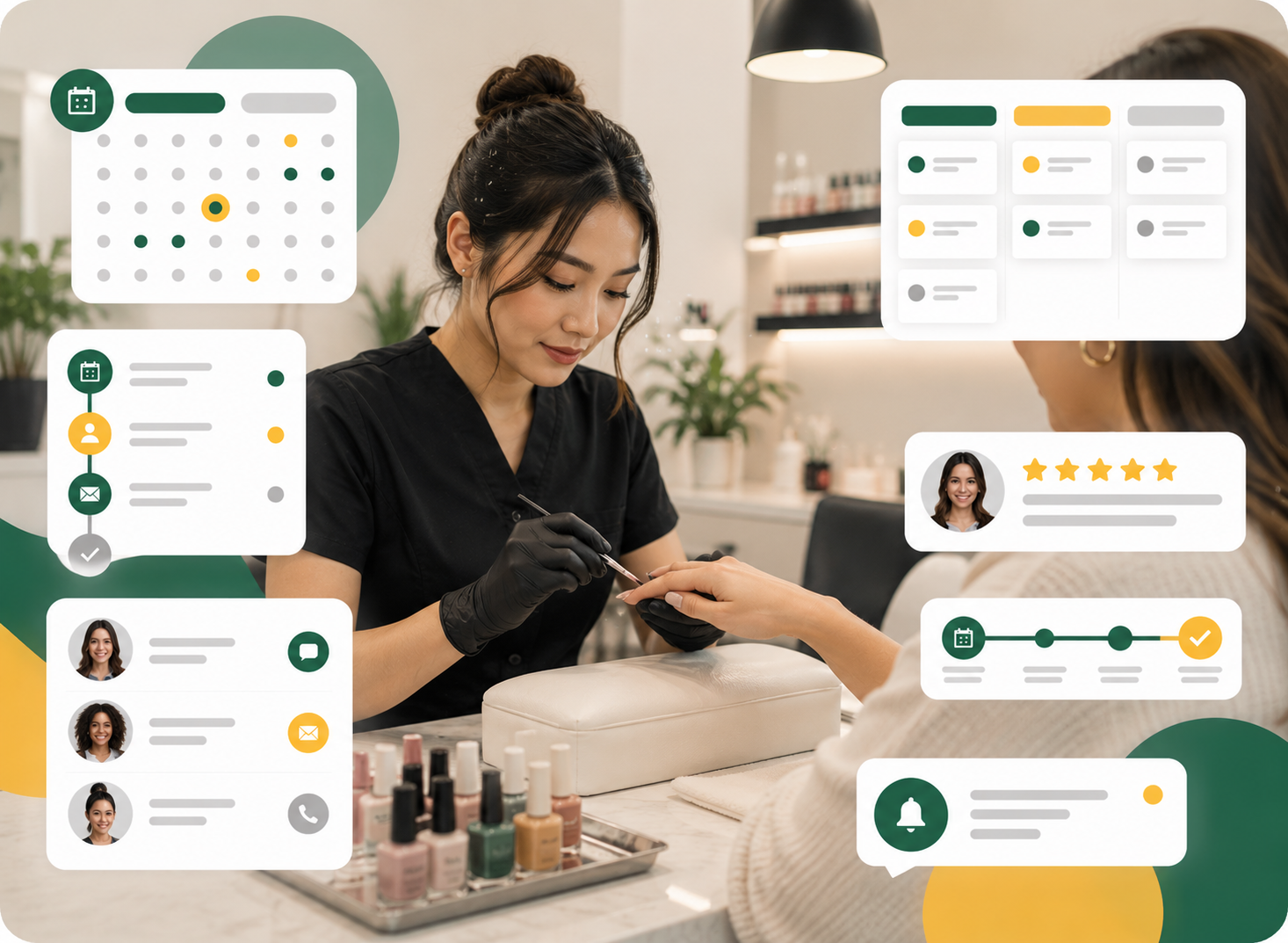 Nail Salon platform foundation