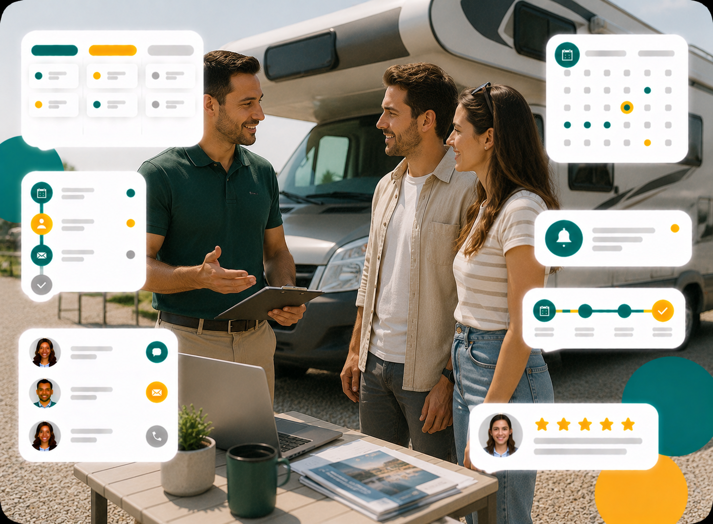 RV Rental Agency platform foundation