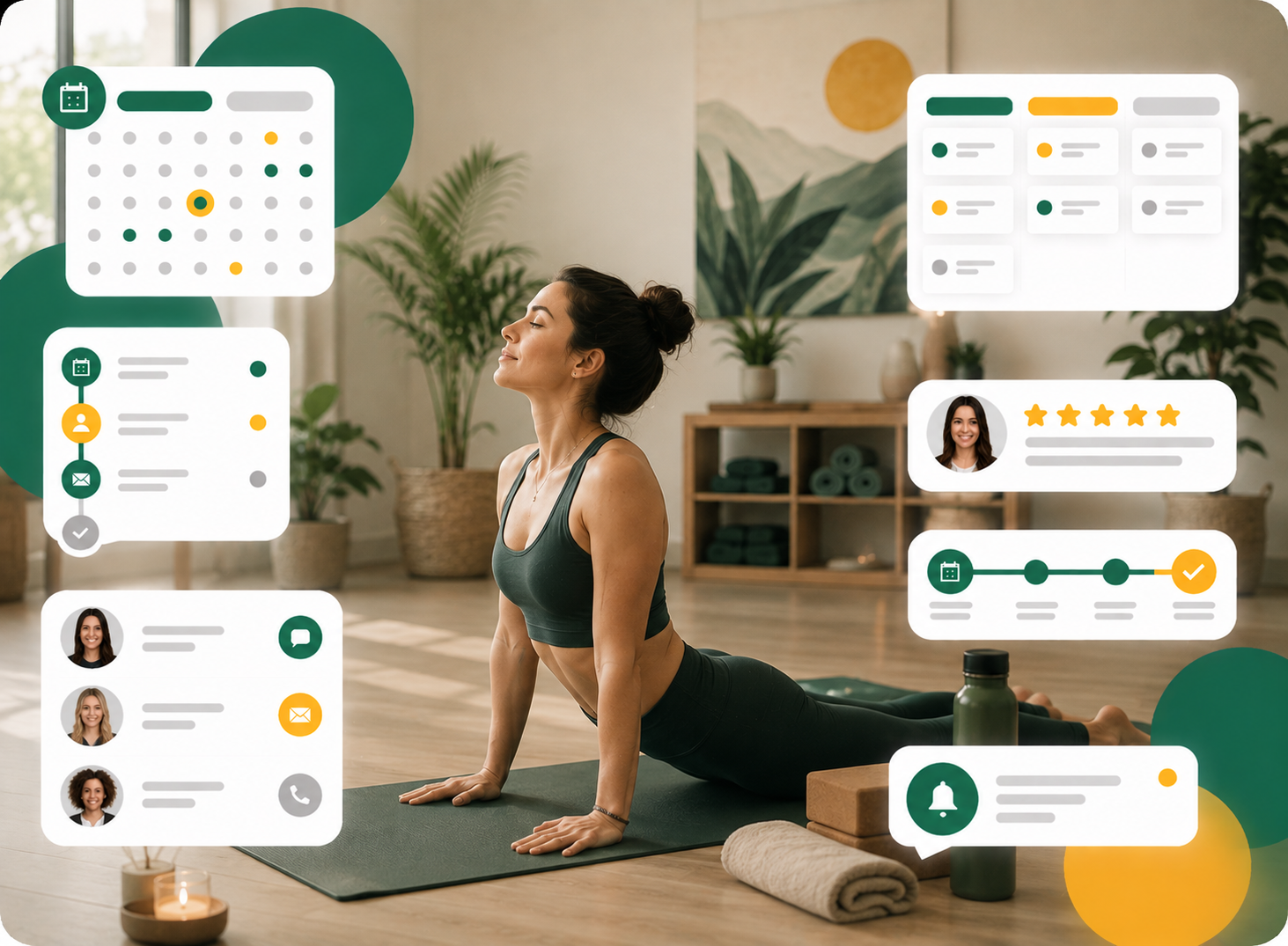 Yoga Studio platform foundation
